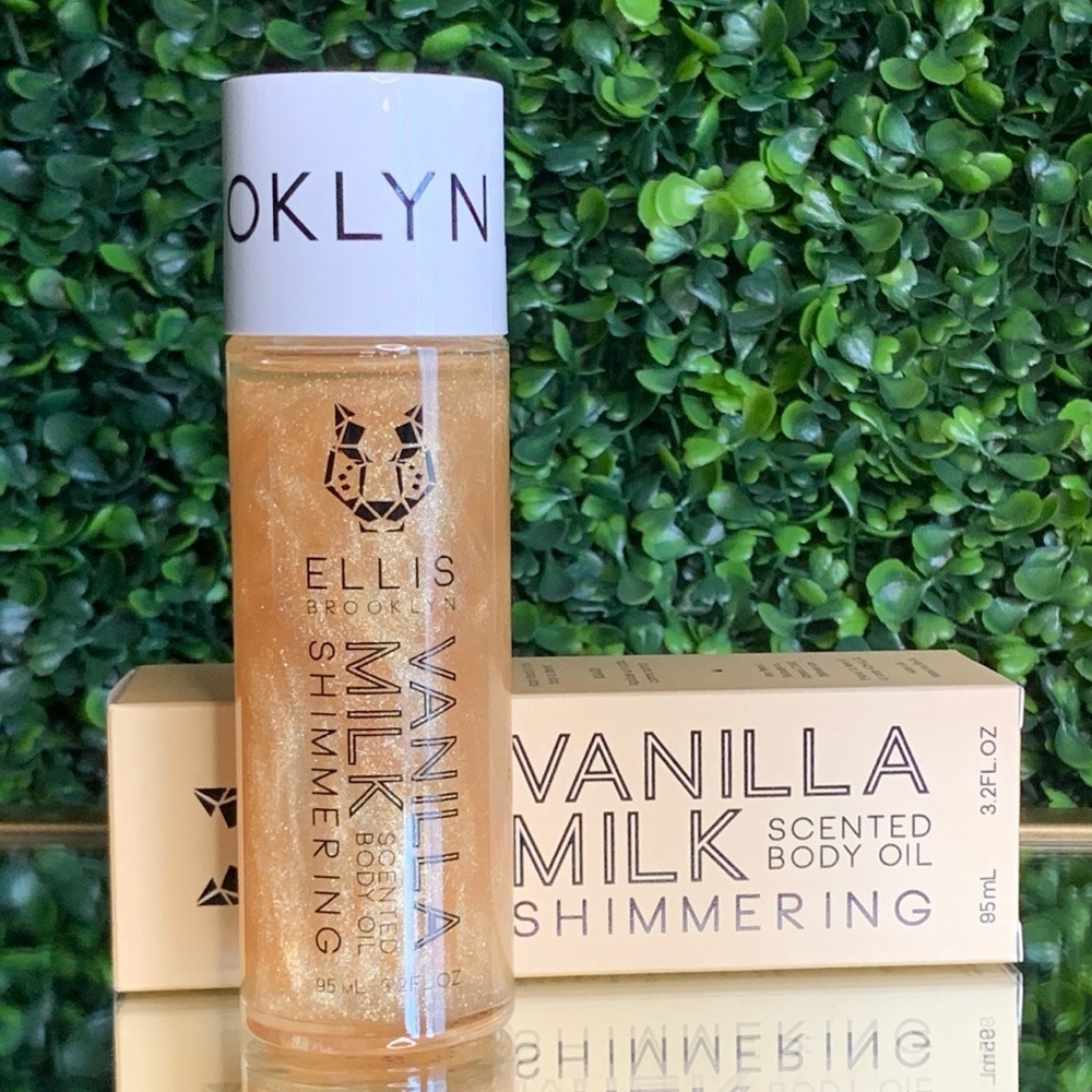 Ellis Brooklyn VANILLA MILK Shimmering Scented Body Oil | NEW | Full Size | BNIB - Picture 8 of 16